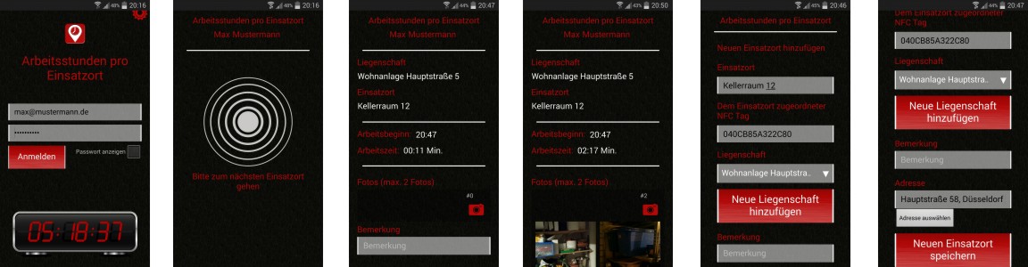 App Zeiterfassung Arbeitsstunden in der Landwirtschaft
